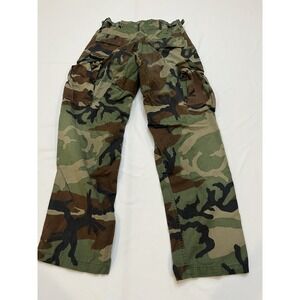 Men's Vintage Military Camo Tactical Adjustable Waist Cargo Pants 30x30